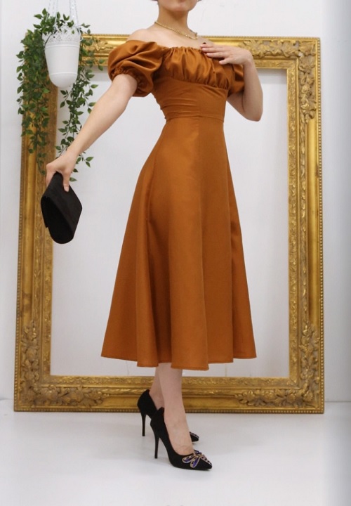 Anthea Milkmaid Dress