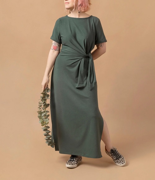 Tie Front Dress