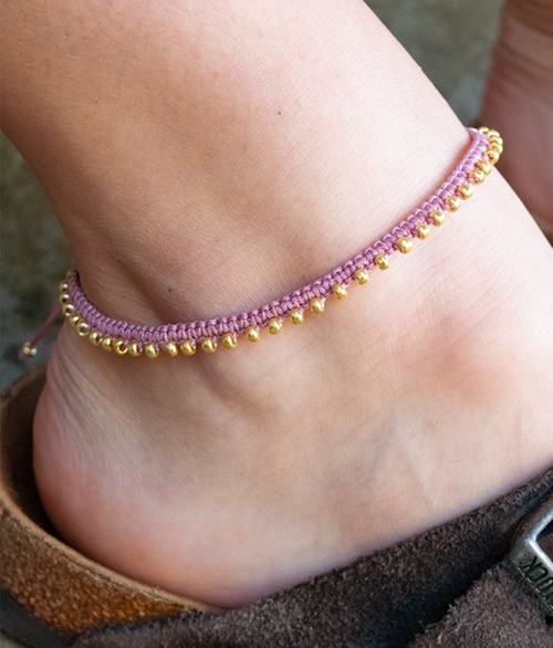 Macrame Anklet Free Patterns
