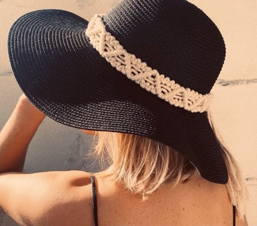 Tutorial Boho Macrame Hatband