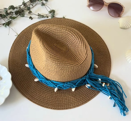 The Cutest Summer Hat DIY