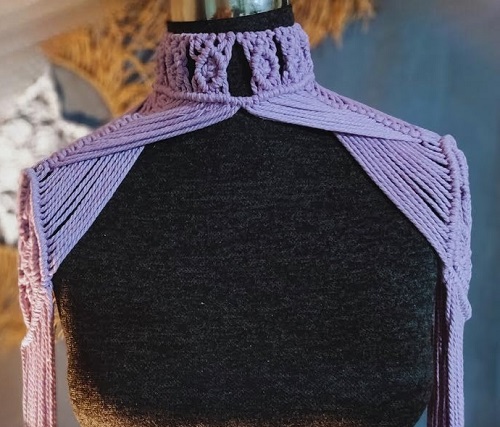 Macrame Shoulder Accessories Free Patterns 2
