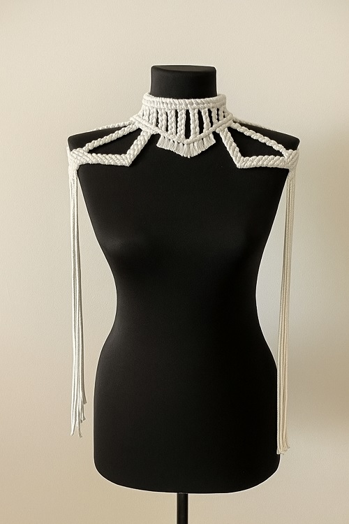 Macrame Shoulder Piece