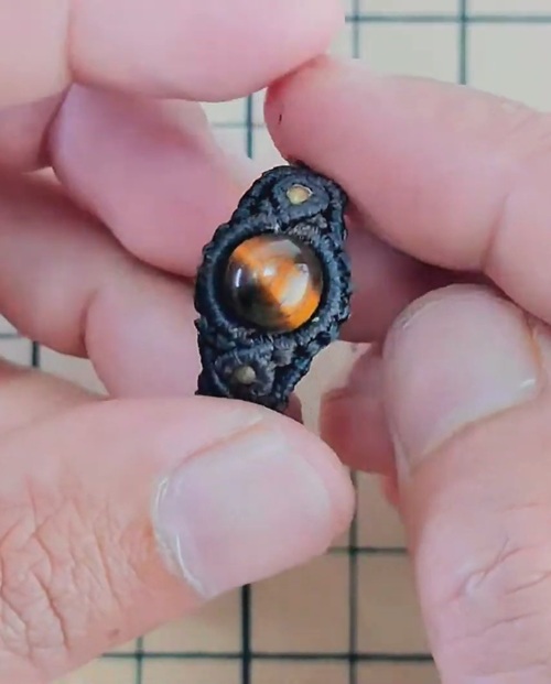 Macrame Ring tutorial