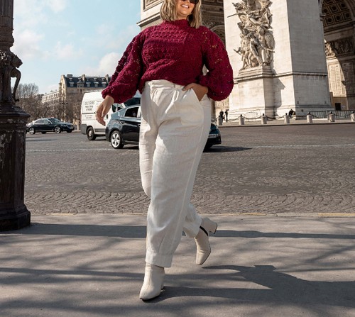 Puff-Sleeve Top