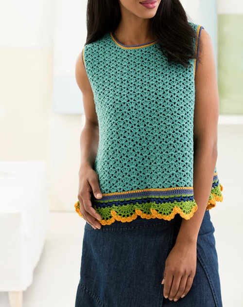 San Mateo Shell Top