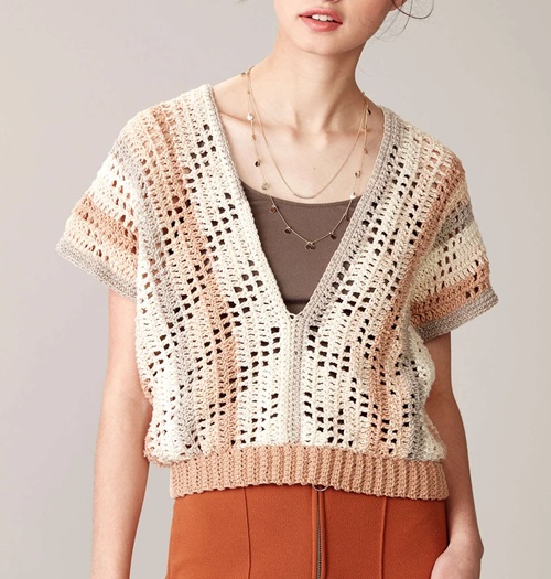 Summer Breeze Crochet Top Pattern