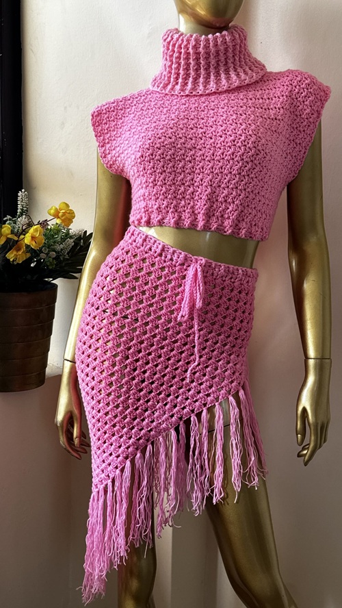 cowl neck box top