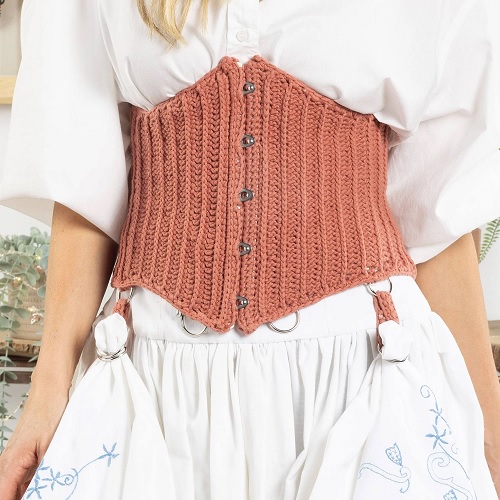 Crochet Corset Belt Free Patterns