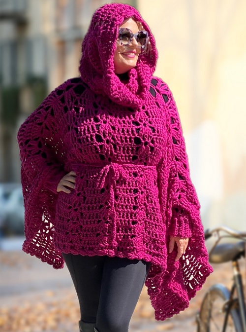 Simone Crochet Poncho