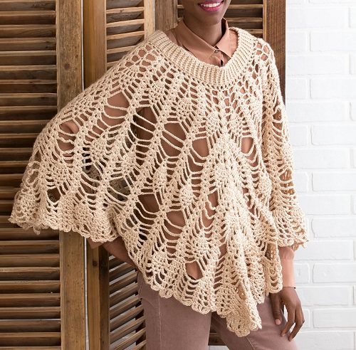 Crochet Poetry Poncho