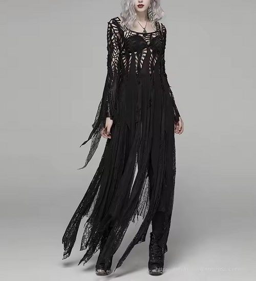 gothic maxi dress
