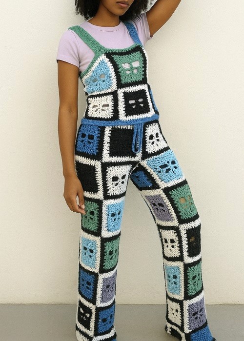 Crochet Two-Piece Co-ord Set Free Patterns 3
