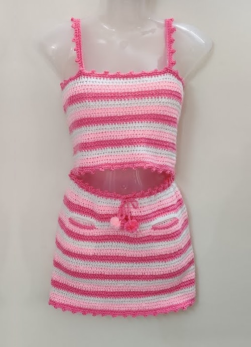 Top and Skirt SET