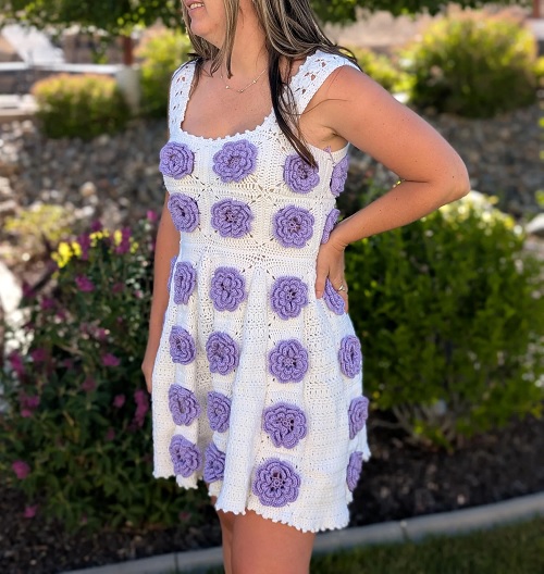 Crochet dress