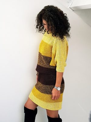 Crochet Vacation Split Long Dress