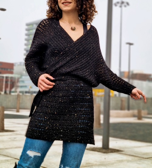 wrap around dress
