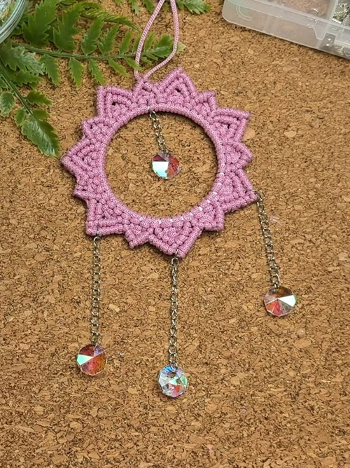 Macrame Suncatcher Free Patterns