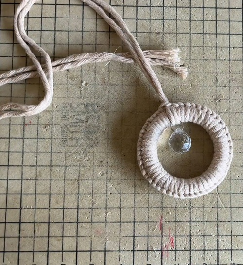 Macrame Suncatcher Free Patterns