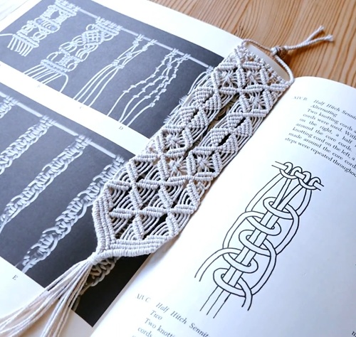 Macrame Bookmark Free Patterns