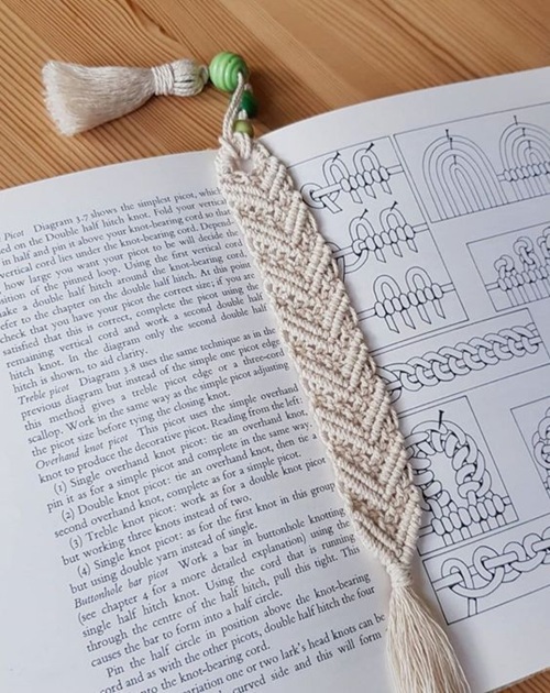 top HOW TO DIY MACRAME BOOKMARK FOR BEGINNERS