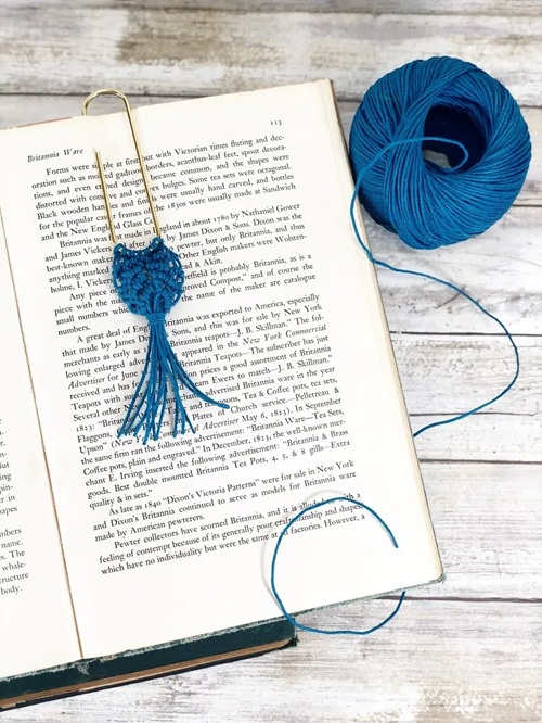 Macrame Bookmark Free Patterns