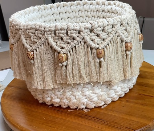 best Macrame Fringe Basket Free Patterns