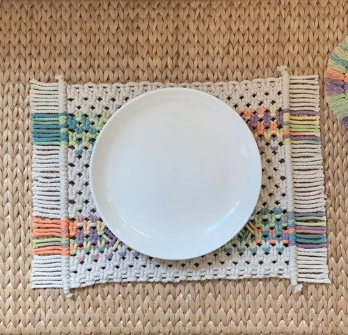 Macrame Placemat Free Patterns