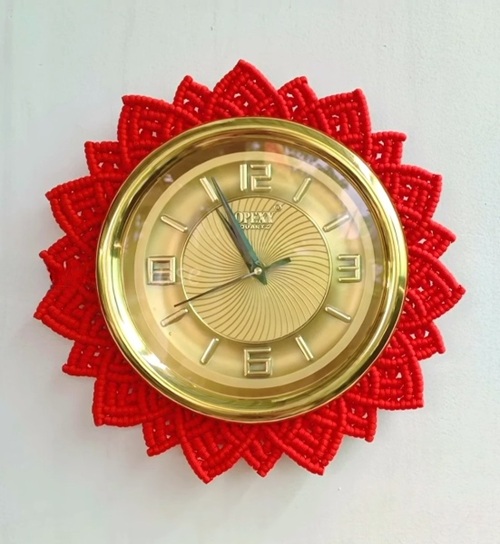 Macrame Wall Clock Free Patterns