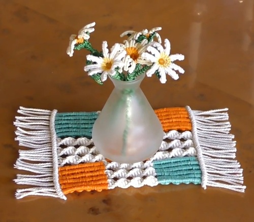 Macrame Coasters Free Patterns