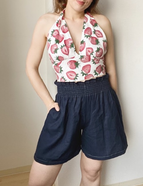 high waist shorts