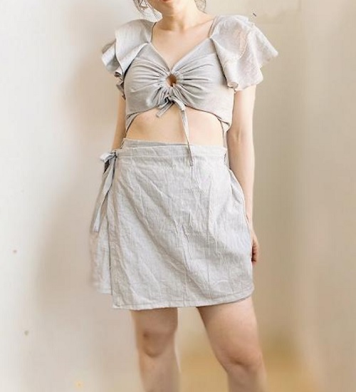 Mini Wrap Skort