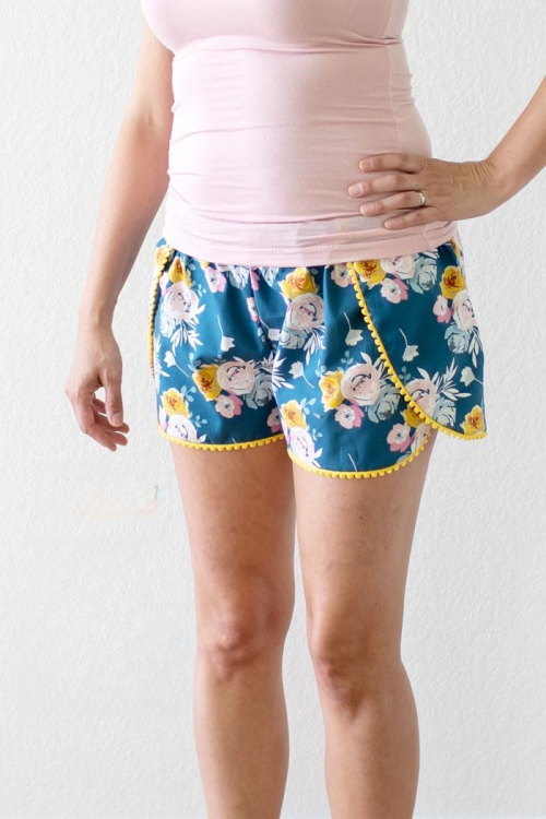 Sew Pom Pom Shorts