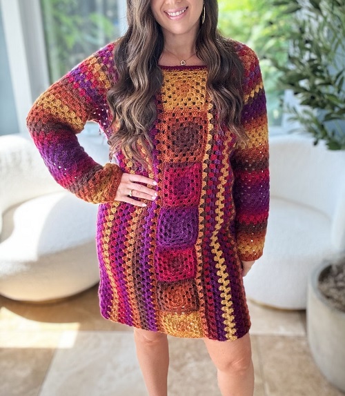 trendy crochet dresses for september