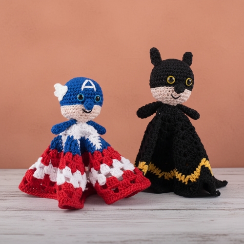 Captain America Baby Lovey Free Pattern