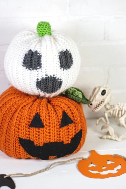 Crochet Halloween Ghost Decor Free Patterns