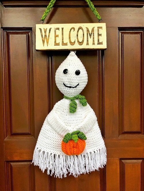 Crochet Halloween Ghost Decor Free Patterns