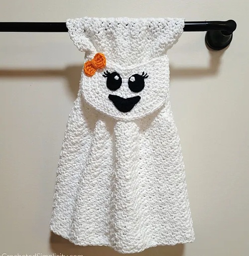 Crochet Halloween Ghost Decor Free Patterns