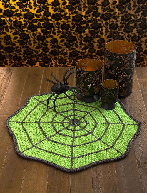Spider Web Table Mat