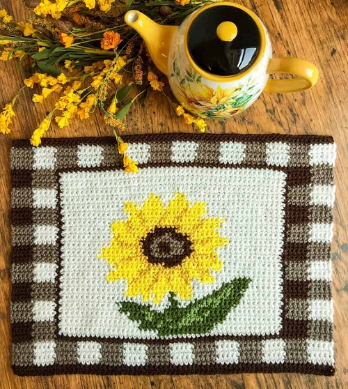Crochet Placemat Free Patterns 3