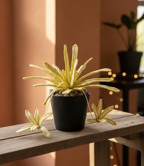 Crochet Spider Plant