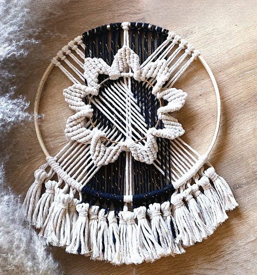 DIY Sunflower Dreamcatcher