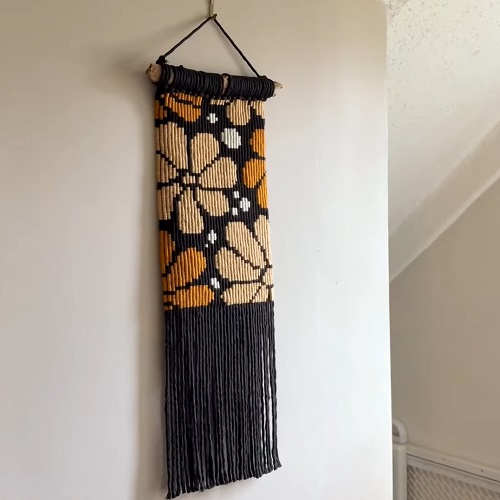 Retro Macrame Wall Hanging