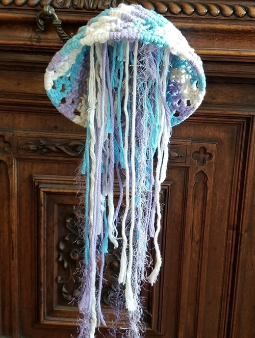 Macrame Jellyfish Hanging Free Patterns