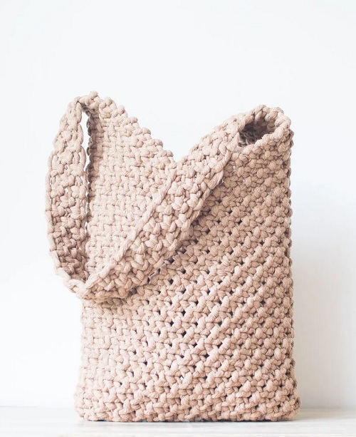 Macrame Tote Bag