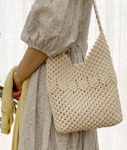 macrame bag