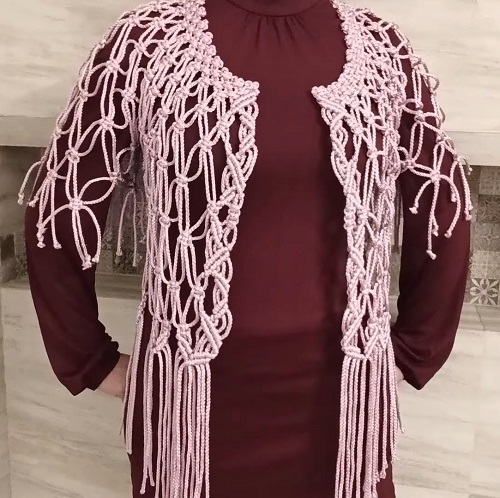 Macrame Vest Free Patterns 4