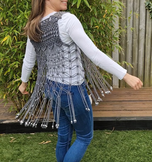 DIY Macrame Vest