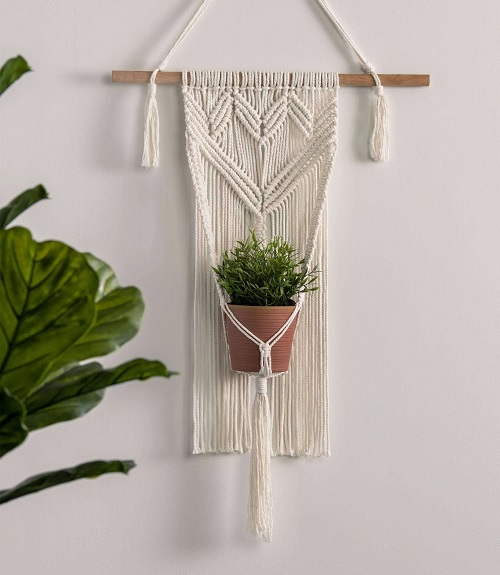 Macrame Wall Plant Hanger Free Patterns