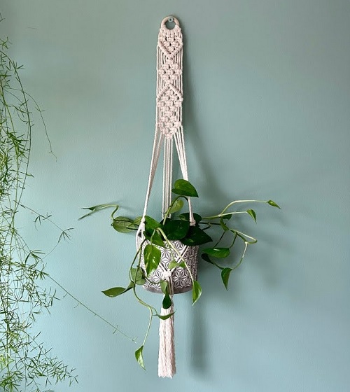 Macrame Plant Hanger for Beginner
